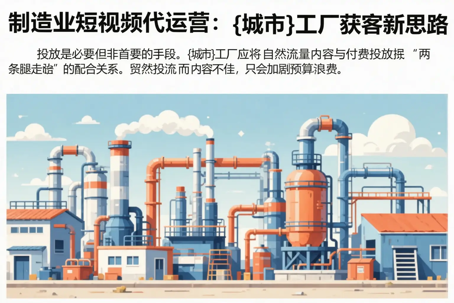 制造业短视频代运营：大理工厂获客新思路