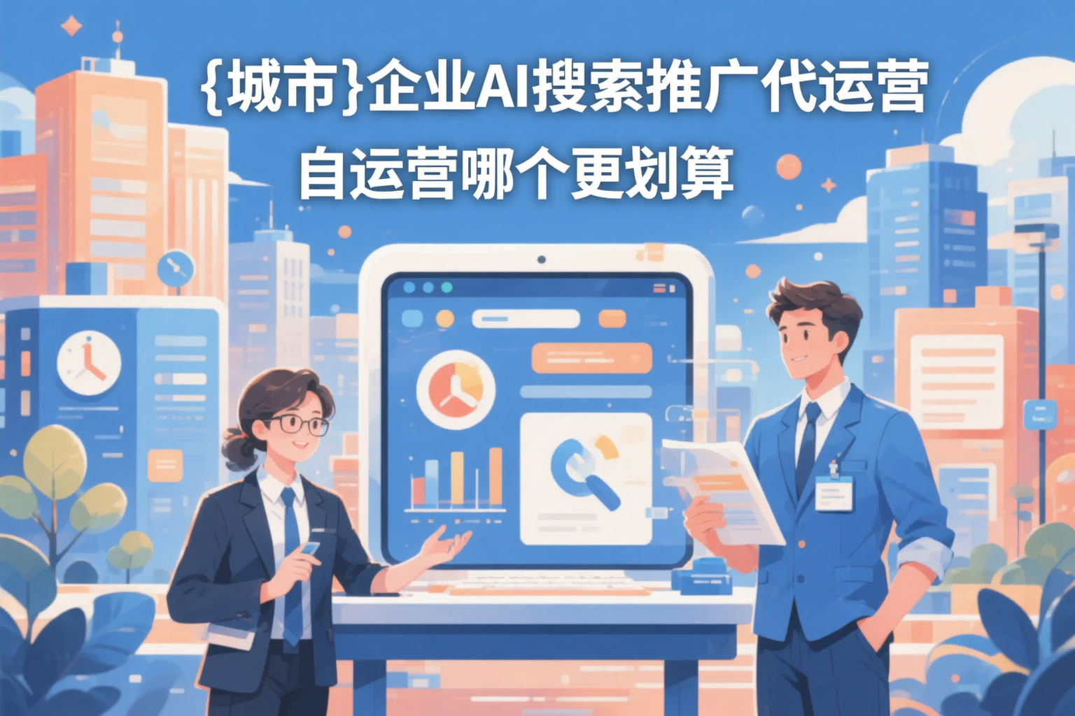大理企业AI搜索推广代运营和自运营哪个更划算