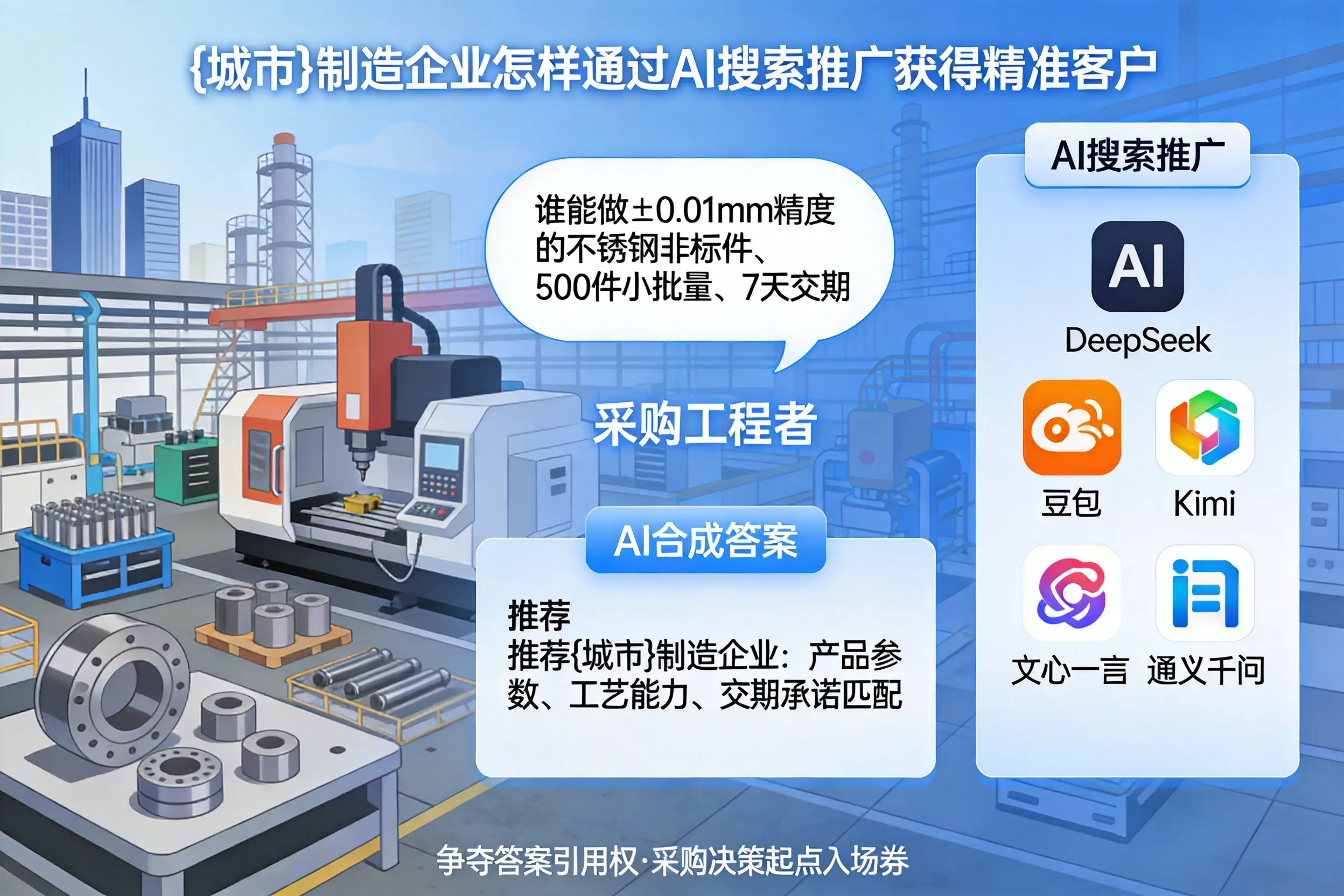 大理制造企业怎样通过AI搜索推广获得精准客户