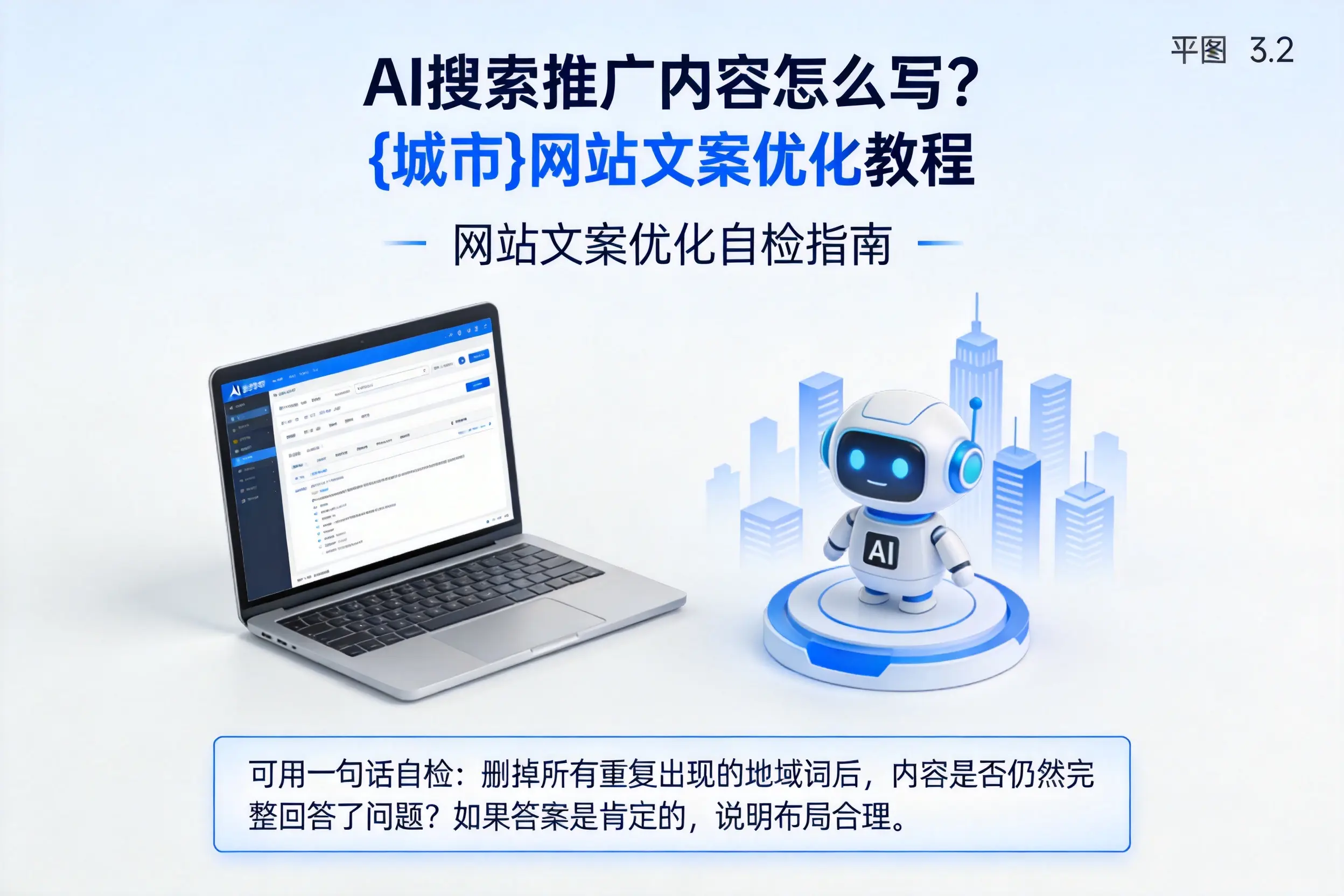 AI搜索推广内容怎么写？大理网站文案优化教程