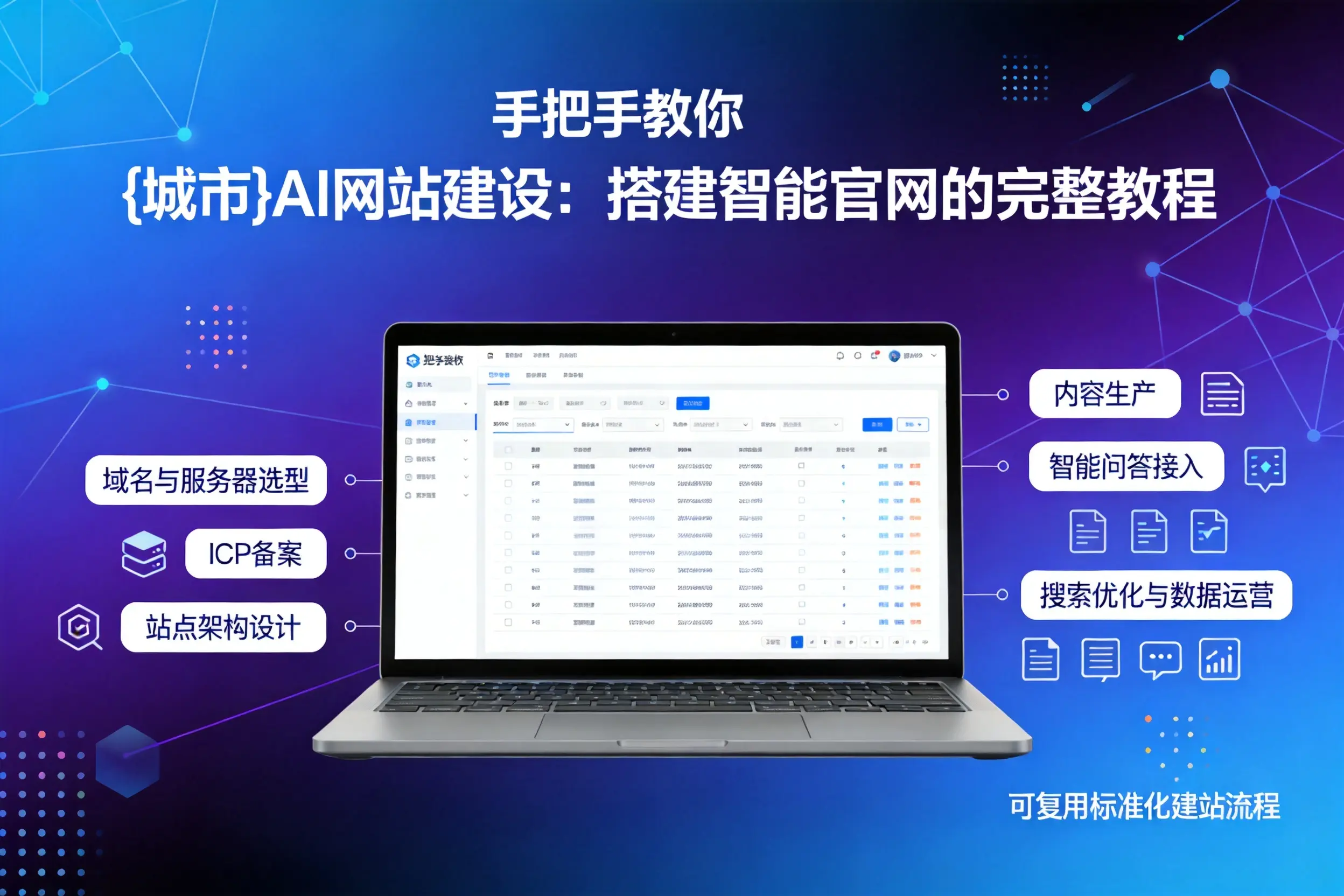 手把手教你大理AI网站建设：搭建智能官网的完整教程
