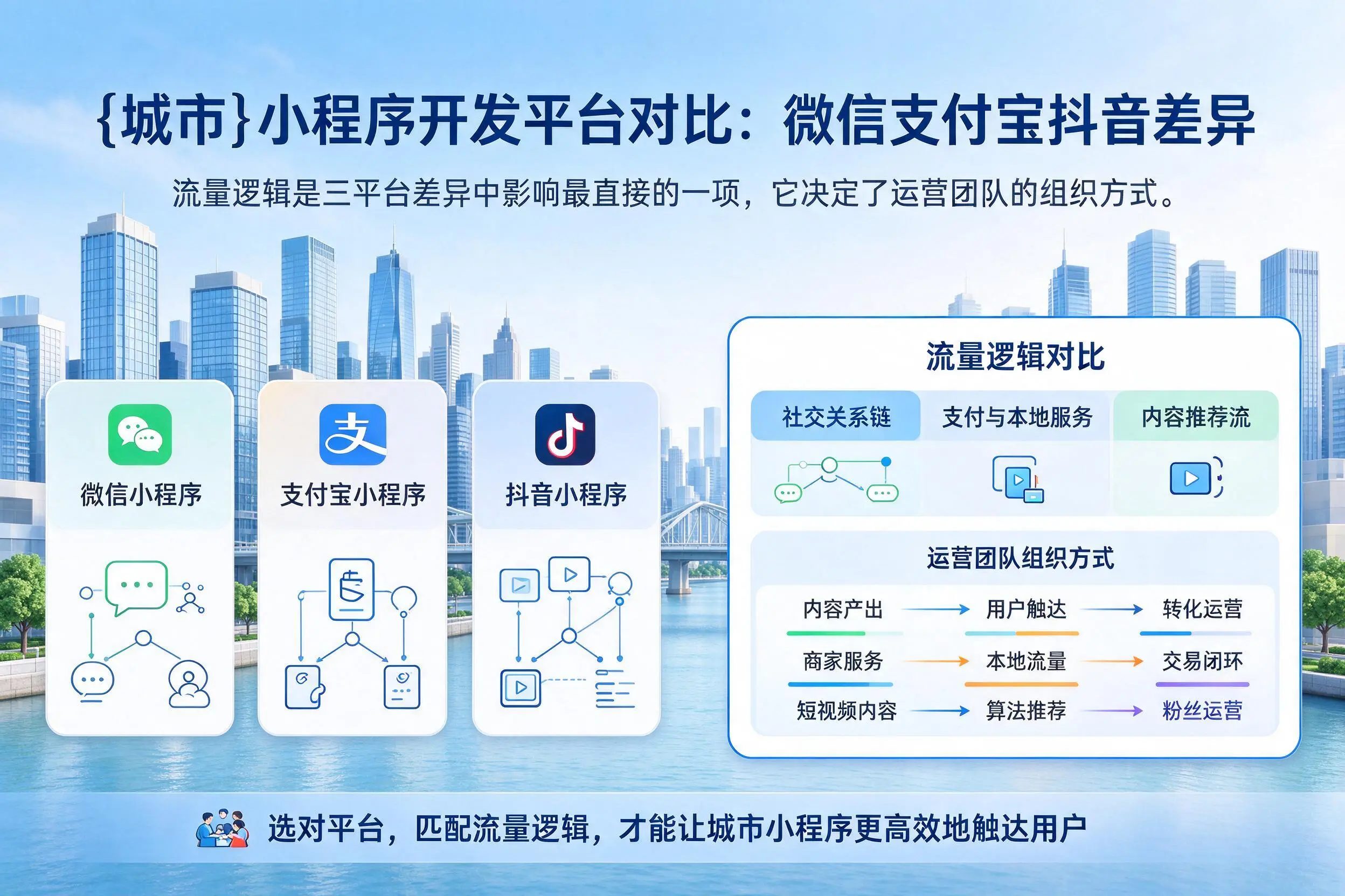 大理小程序开发平台对比：微信支付宝抖音差异